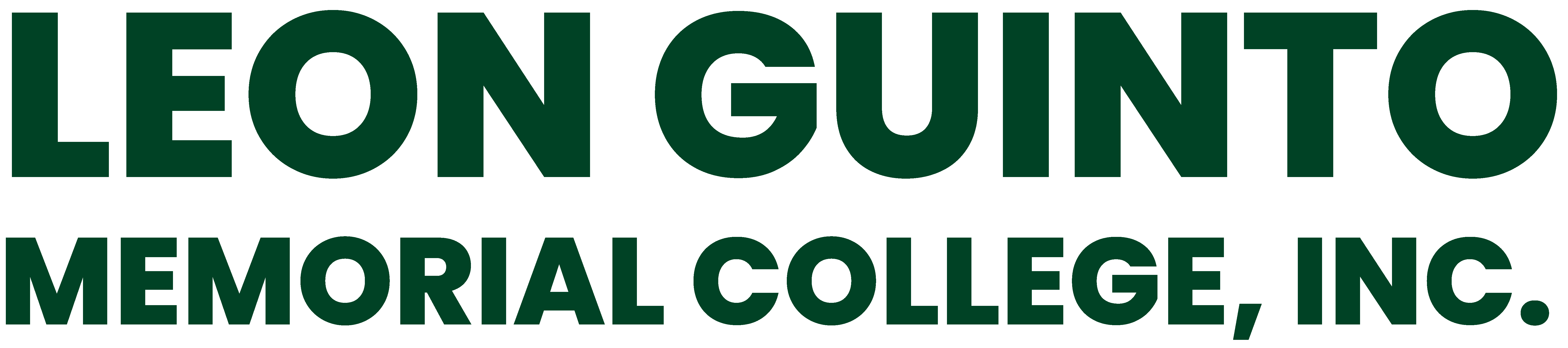 Leon Guinto Memorial College, Inc.